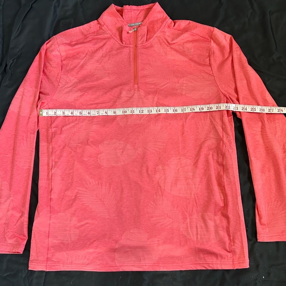 TOMMY BAHAMA DELRAY FROND LIGHTWEIGHT PULLOVER HALF ZIP $128 - Picture 5 of 7